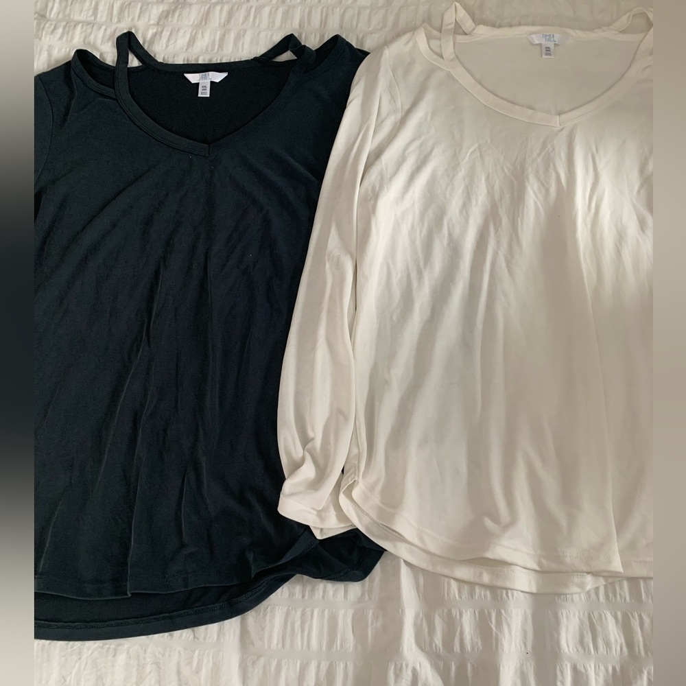 NWT Set of Two Time and Tru Tops